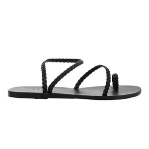 Ancient Greek Eleftheria Braided Leather Sandals